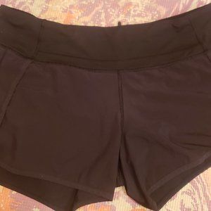 Lululemon Speed Up Short 4” Black